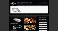 Desktop Screenshot of corbieresetting.co.uk